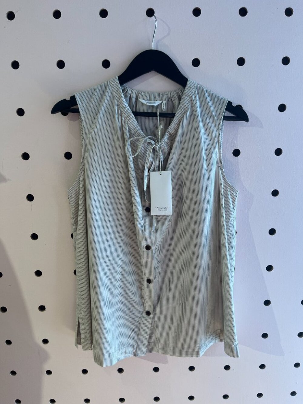 Mini Stripe Cotton Top